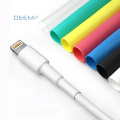 DEEM High quality material heat shrink tube for reinforcing earphone and mobile charging cables